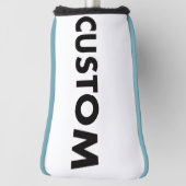 L. BLUE Piping Custom Golf Putter Headcover Blank (Draai 90)