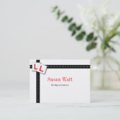 L Bord Rijinstructeur Visitekaartje (Staand voorkant)