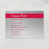 L Bord Rijinstructeur Visitekaartje (Achterkant)