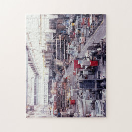L-Building Challenge Puzzle Legpuzzel