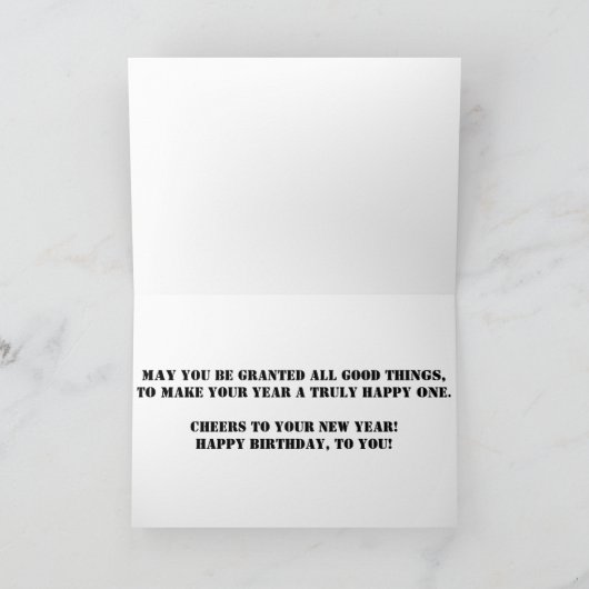 "L.C. Smith & Bros. Typwriter" Birthday Card Kaart (Binnen)