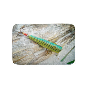 L Cooper Goo Eyes Antiek Vist Lure Badmat