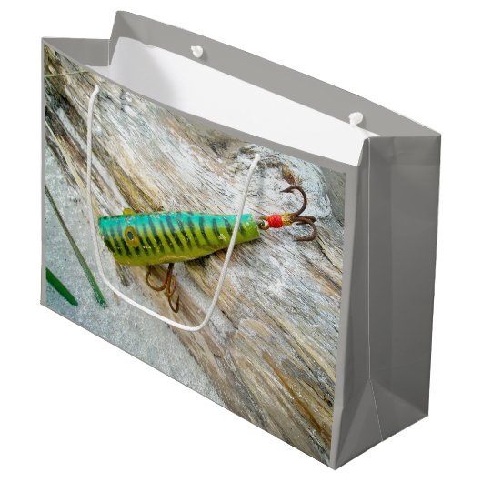 L Cooper Goo Eyes Antiek Vist Lure Groot Cadeauzakje (Voorkant Gekanteld)