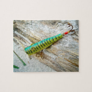 L Cooper Goo Eyes Antiek Vist Lure Legpuzzel