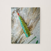 L Cooper Goo Eyes Antiek Vist Lure Legpuzzel (Verticaal)