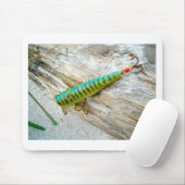 L Cooper Goo Eyes Antiek Vist Lure Muismat (Met muis)