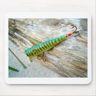 L Cooper Goo Eyes Antiek Vist Lure Muismat