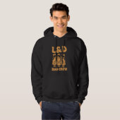 L & D Boo Crew Funny Arbeid & Bezorging Nurse Squa Hoodie (Voorkant volledig)