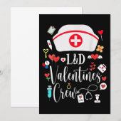 L&D Valentijnse Valentijnsdag verpleegkundigen en Kaart (Voorkant / Achterkant)
