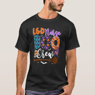 L&D Zuster Boo Crew Halloween Labour & Delivery Nu T-shirt