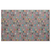 l de LOVE mocha Stof (Fat Quarter)