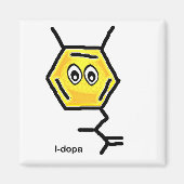 L-Dopa Magnet (Voorkant)