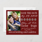 L_E86F0B4F69B2459EA499C31549EE5317, fleur-de-li... Aankondigingskaart (Voorkant / Achterkant)