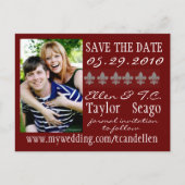 L_E86F0B4F69B2459EA499C31549EE5317, fleur-de-li... Aankondigingskaart (Voorkant)