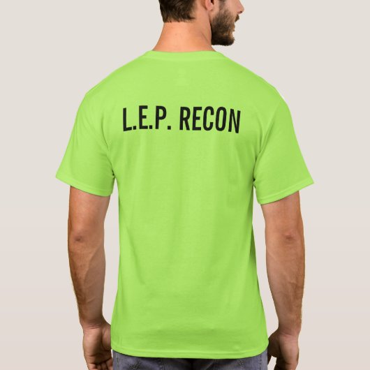 L.E.P. RECON T-SHIRT (Achterkant)