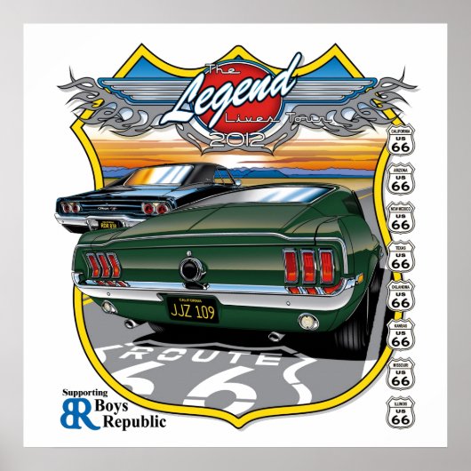 L:egend Lives Poster (Voorkant)