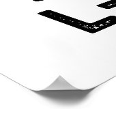 L-eieren Funny Egg Pun Poster (Hoek)