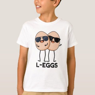 L-eieren Funny Egg Pun T-shirt
