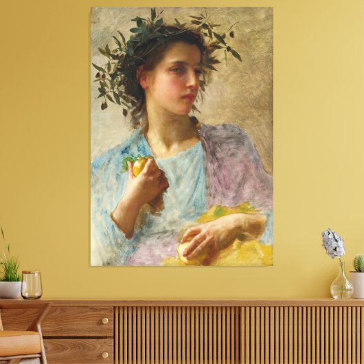 l’été (Summer ) (1880) Canvas Afdruk (Insitu (Woonkamer))