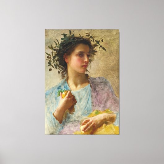 l’été (Summer ) (1880) Canvas Afdruk (Voorkant)