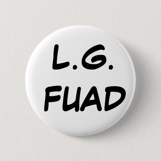L.G. FUAD RONDE BUTTON 5,7 CM (Voorkant)