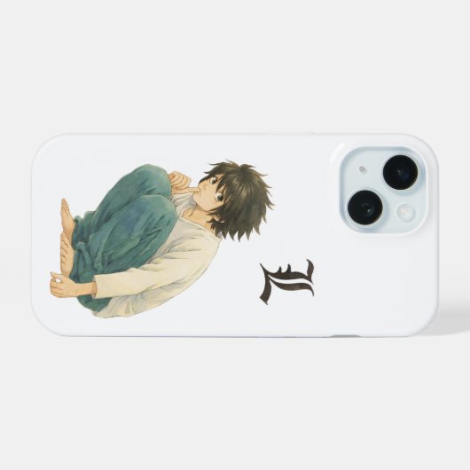 L Ghibli iPhone 15 Case (Achterkant horizontaal)