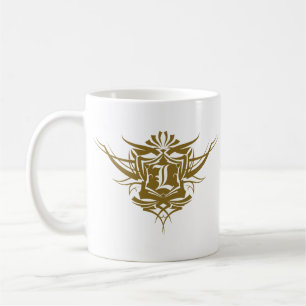 L goudgotisch Tattoo Koffiemok