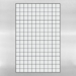 L. Gray Gridmap Magnetisch Uitwisbaar Vel