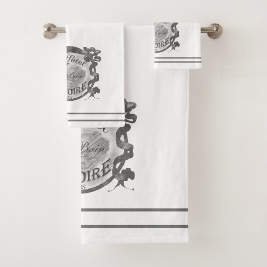 L’ Hotel Victoire Le Bain Bathroom Towel Set Bad Handdoek (Insitu)