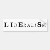 L I, B, E, R A L I, S, M BUMPERSTICKER (Voorkant)