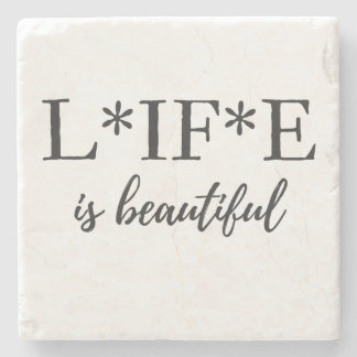 L*IF*E is mooie Onderzetters