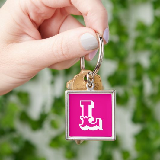 L. initiaal sleutelhanger (Hand)