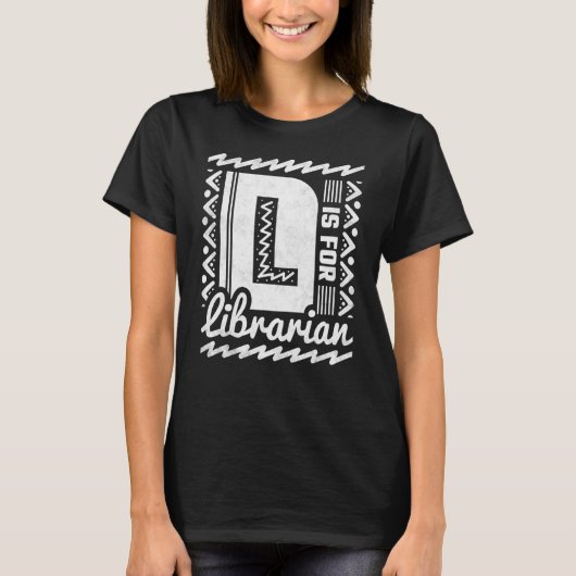 L is bestemd voor de galerij t-shirt (Voorkant)