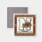 L is for Locust – GTA Style ABC Learning Magneet (Voorkant / Achterkant)