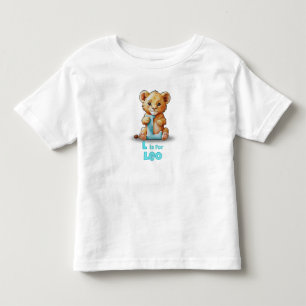 L is voor Leeuw - Maatwerk Peuter T-Shirt