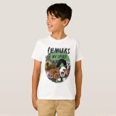 L is voor Lemur T-shirt (Voorkant volledig)