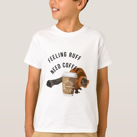 L is voor Lemur T-shirt (Voorkant)