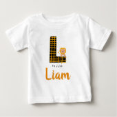 L is voor Liam (of uw CUSTOM L-naam) Lion Oerwoud (Voorkant)