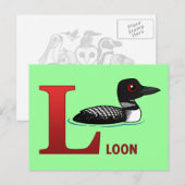 L is voor Loon Briefkaart (Voorkant / Achterkant)