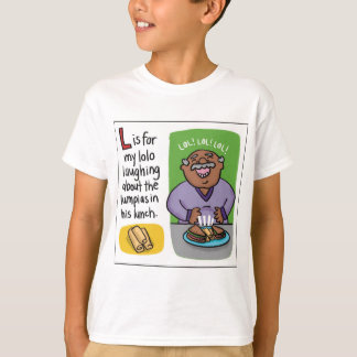 L is voor Lumpia Kinder T-shirt