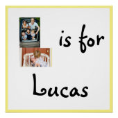 L is voor Naam Poster (Voorkant)