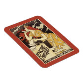 L. Marquet Ink Red-Headed Voman & Harp Magneet (Rechterzijde)