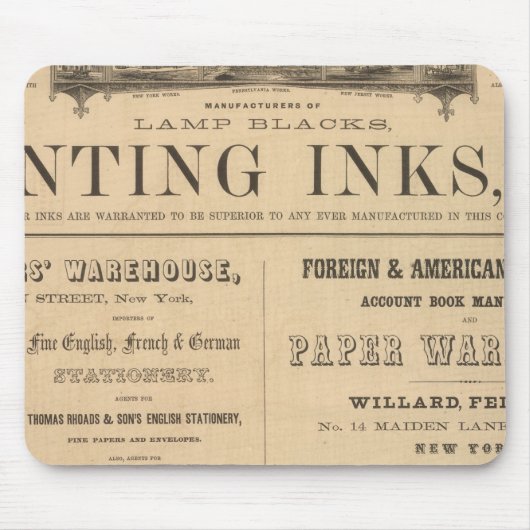 L Martin en Company Muismat (Voorkant)