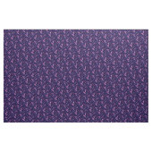 L monogram en gepersonaliseerde naam Louisa stof (Yard (91,4 cm))