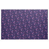 L monogram en gepersonaliseerde naam Louisa stof (Fat Quarter)