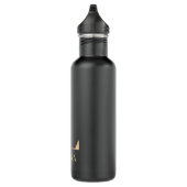 L Monogram Floral Aangepast Waterfles (Rechts)