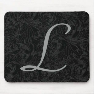 L:: Monogram L Elegante Mousepad - Aanvankelijke Muismat