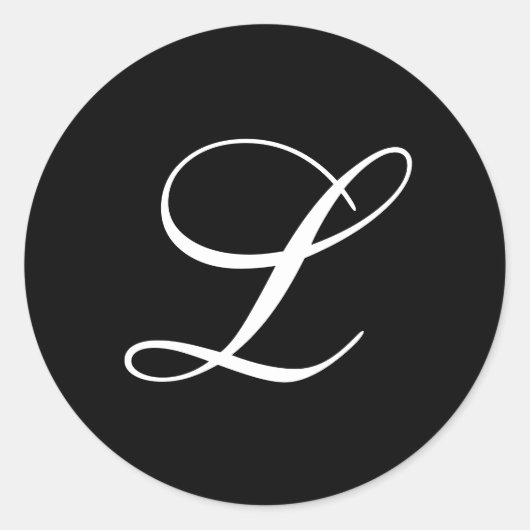 L Monogram Stickers (Voorkant)