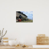 L&N 4-6-2 met "Flying Scotsman" Poster (Keuken)