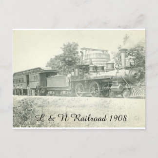 L & N Railroad Briefkaart